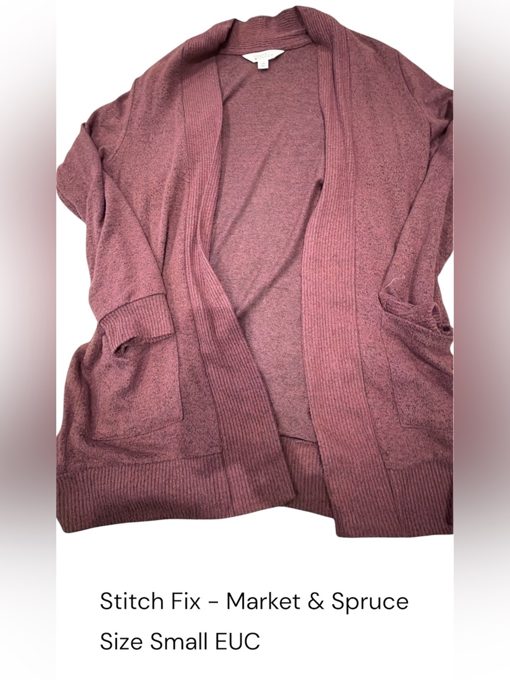 Stitch Fix Market & Spruce Open-Front Cardigan